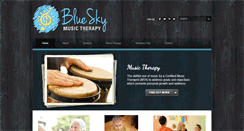 Desktop Screenshot of blueskymusictherapy.com